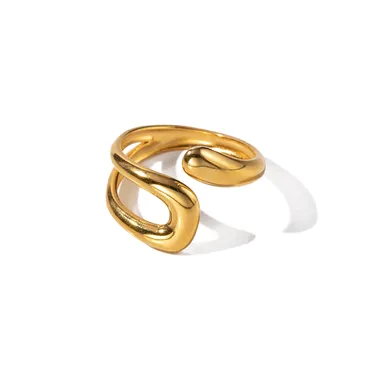 Ella Gold Open Ring