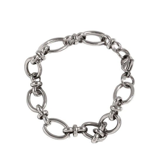 Beth Stainless Link Bracelet