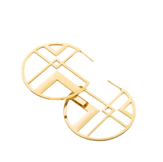 Tina Gold Earring