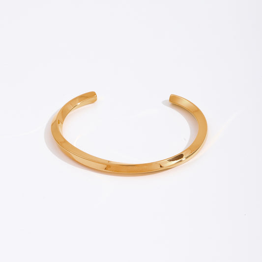 Lina Gold Cuff Bangle