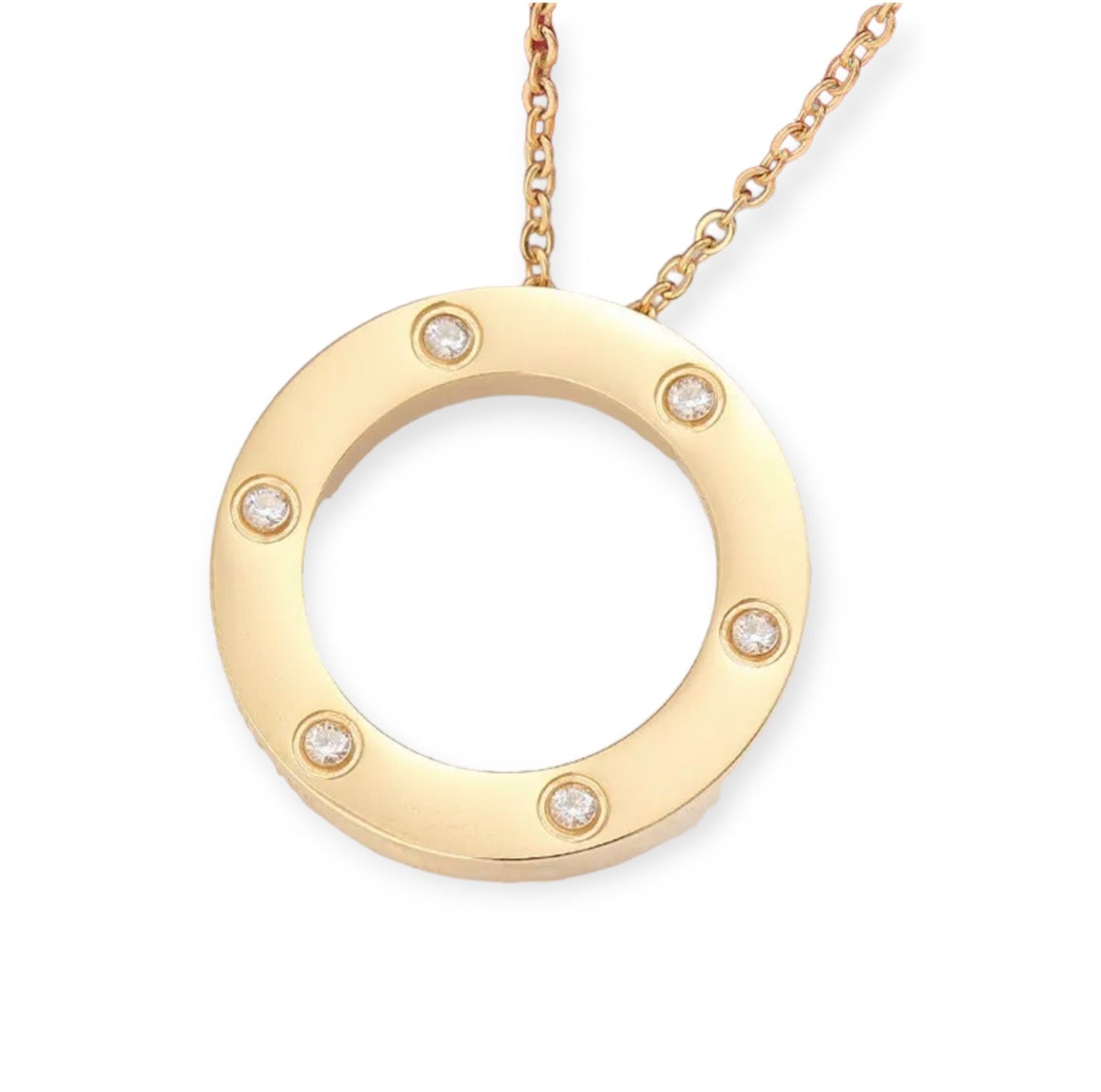 Roxy Gold Zircon Necklace